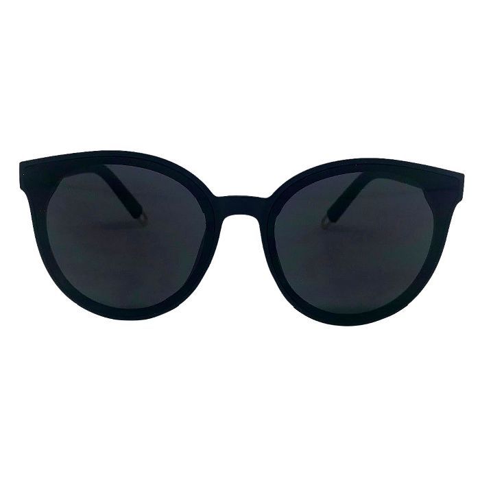 Women's Round Sunglasses - A New Day™ Black | Target