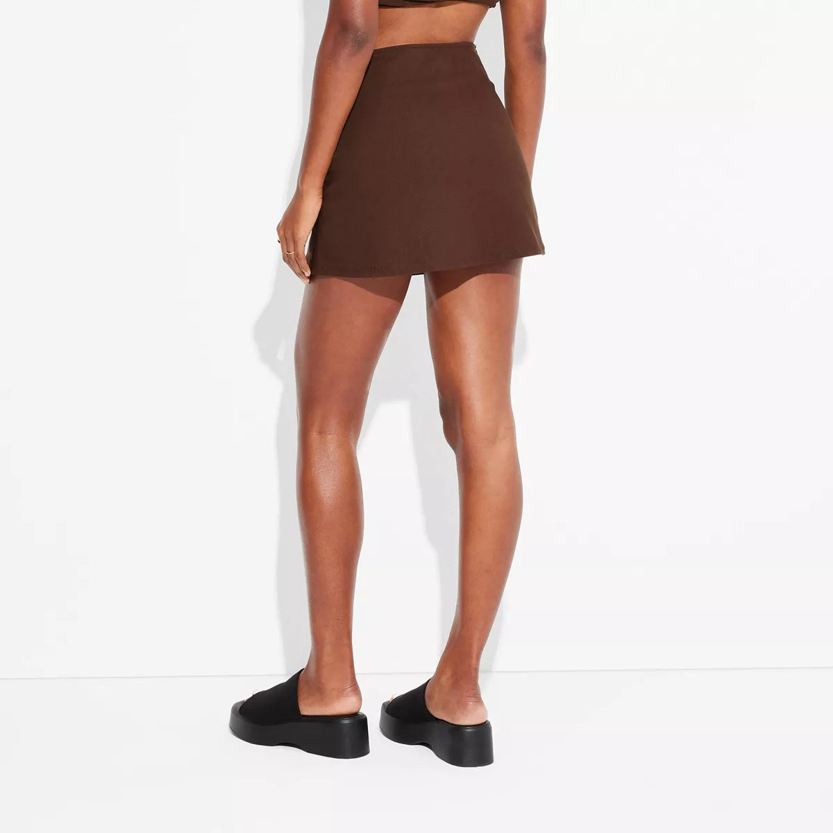 Women's High-Rise Bodycon Mini Skort - Wild Fable™ | Target