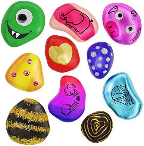 Rock Painting Kit for Kids - Arts and Crafts for Girls & Boys Ages 6-12 - Craft Kits Art Set - Suppl | Amazon (US)