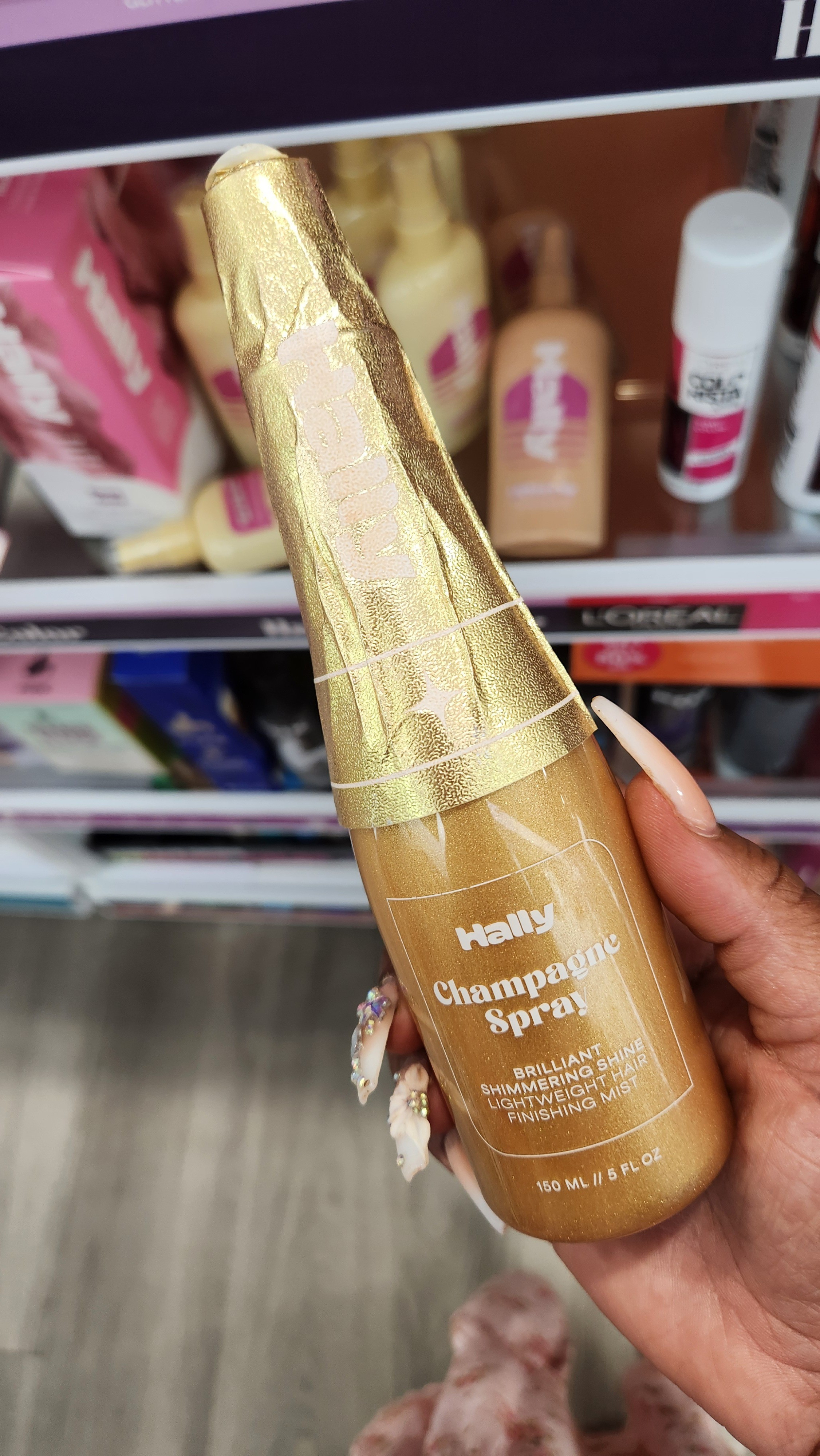 Hair spray with glitter love

#LTKBeauty #LTKselfcare