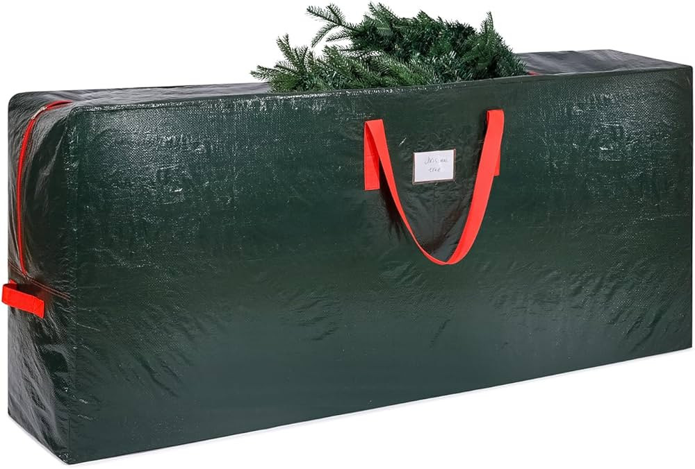 KRYSTY Christmas Tree Storage Bag - Fits Up to 9 Ft Xmas Holiday Tree, Zippered Bag, Carry Handle... | Amazon (US)