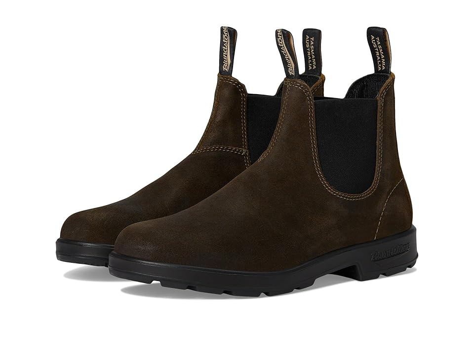 Blundstone BL1615 Boots Olive Suede : AU 11 (US Men's 12) Medium, Leather | Zappos