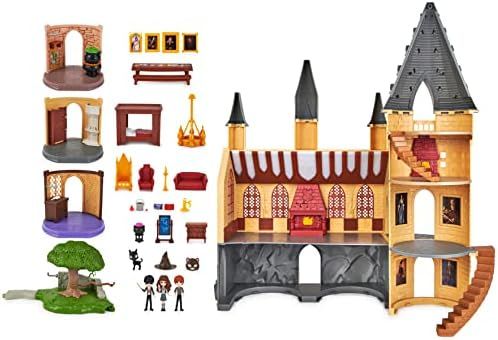 Wizarding World Harry Potter, Magical Minis Amazon Exclusive Deluxe Hogwarts Castle, 3 Classroom ... | Amazon (US)