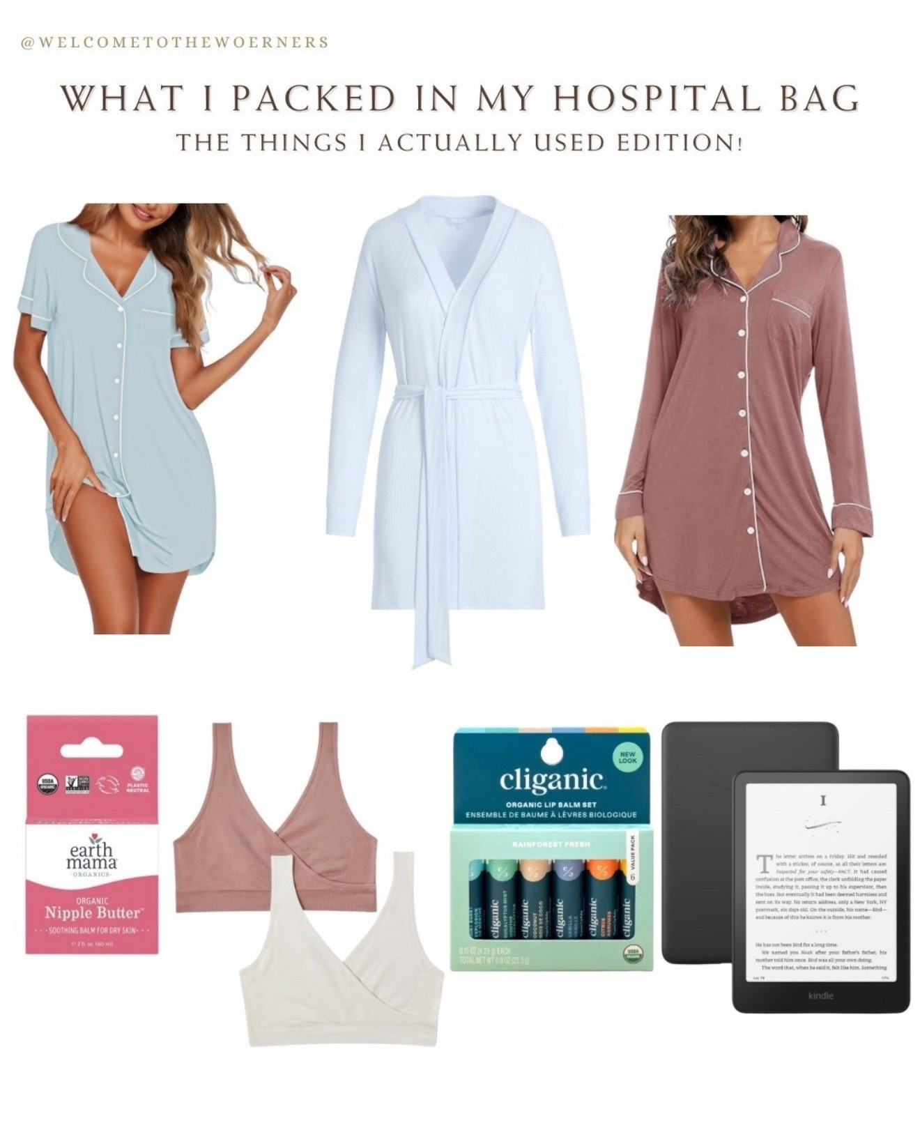 What you actually need to pack in your hospital bag 👶 

#LTKSaleAlert #LTKBump #LTKBaby