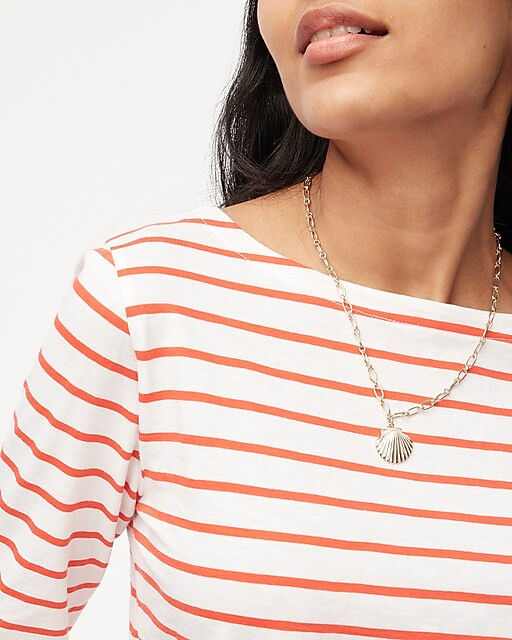 Striped boatneck tee | J.Crew Factory