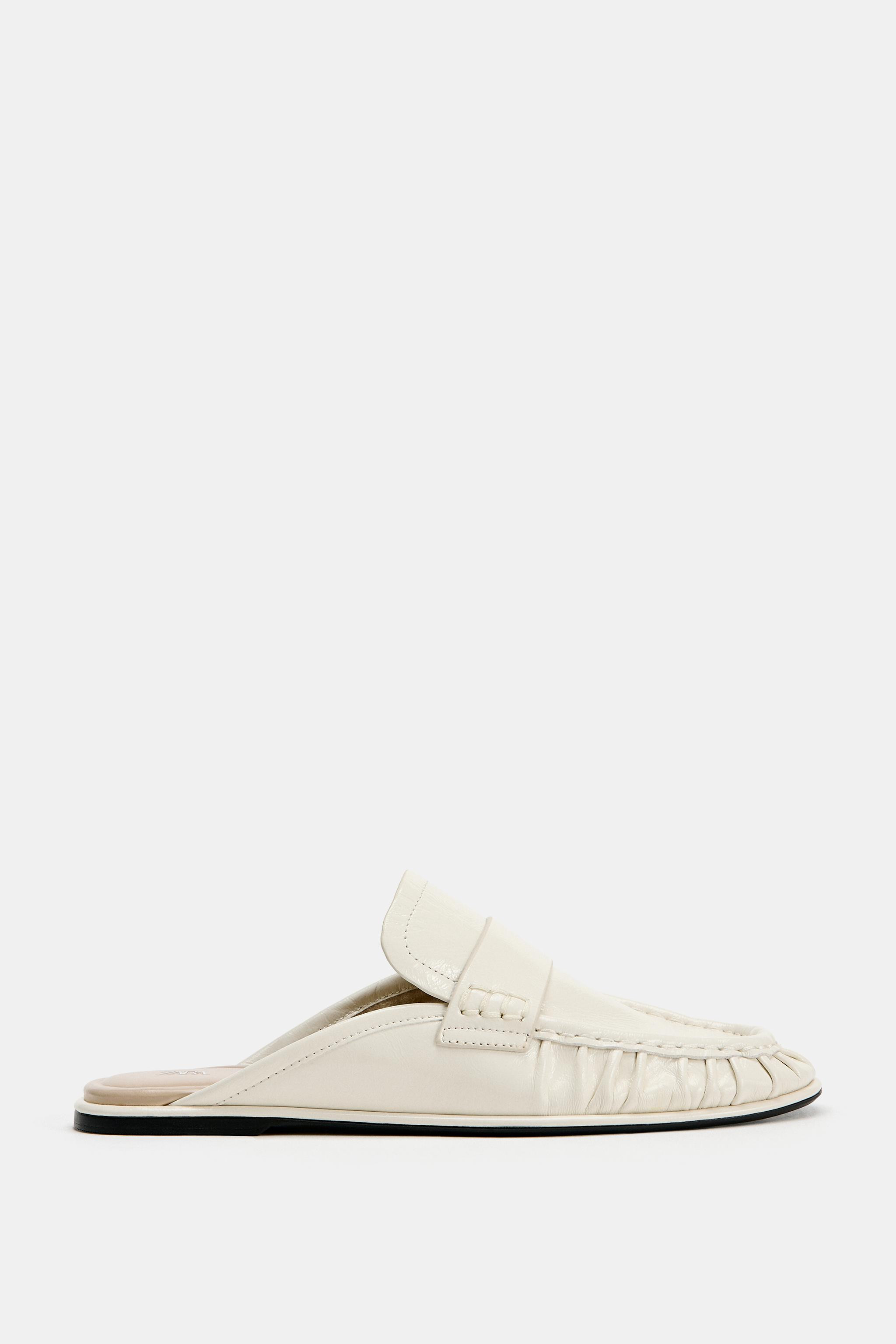 Leather Mule Loafers | Zara US