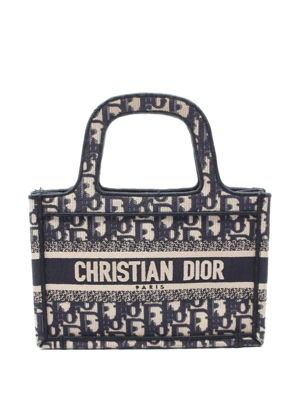 Christian Dior Pre-Owned 2010s mini Book tote - Blue | Farfetch Global