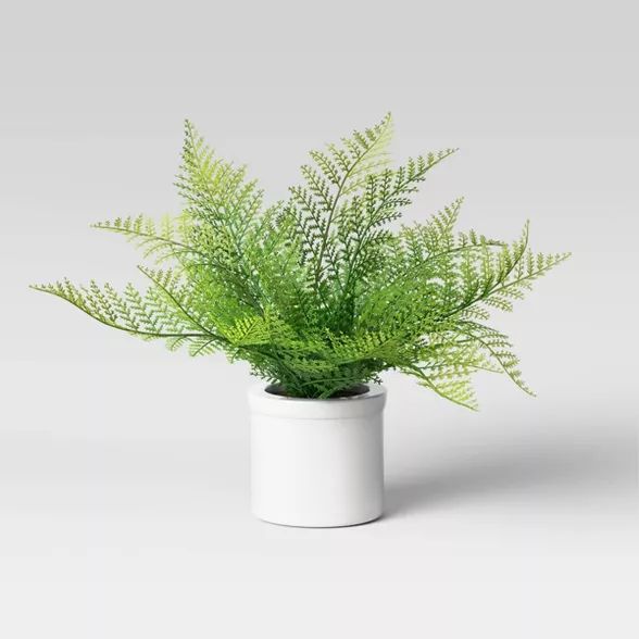 9" x 12" Artificial Cinnamon Fern Leaf Plant - Threshold™ | Target