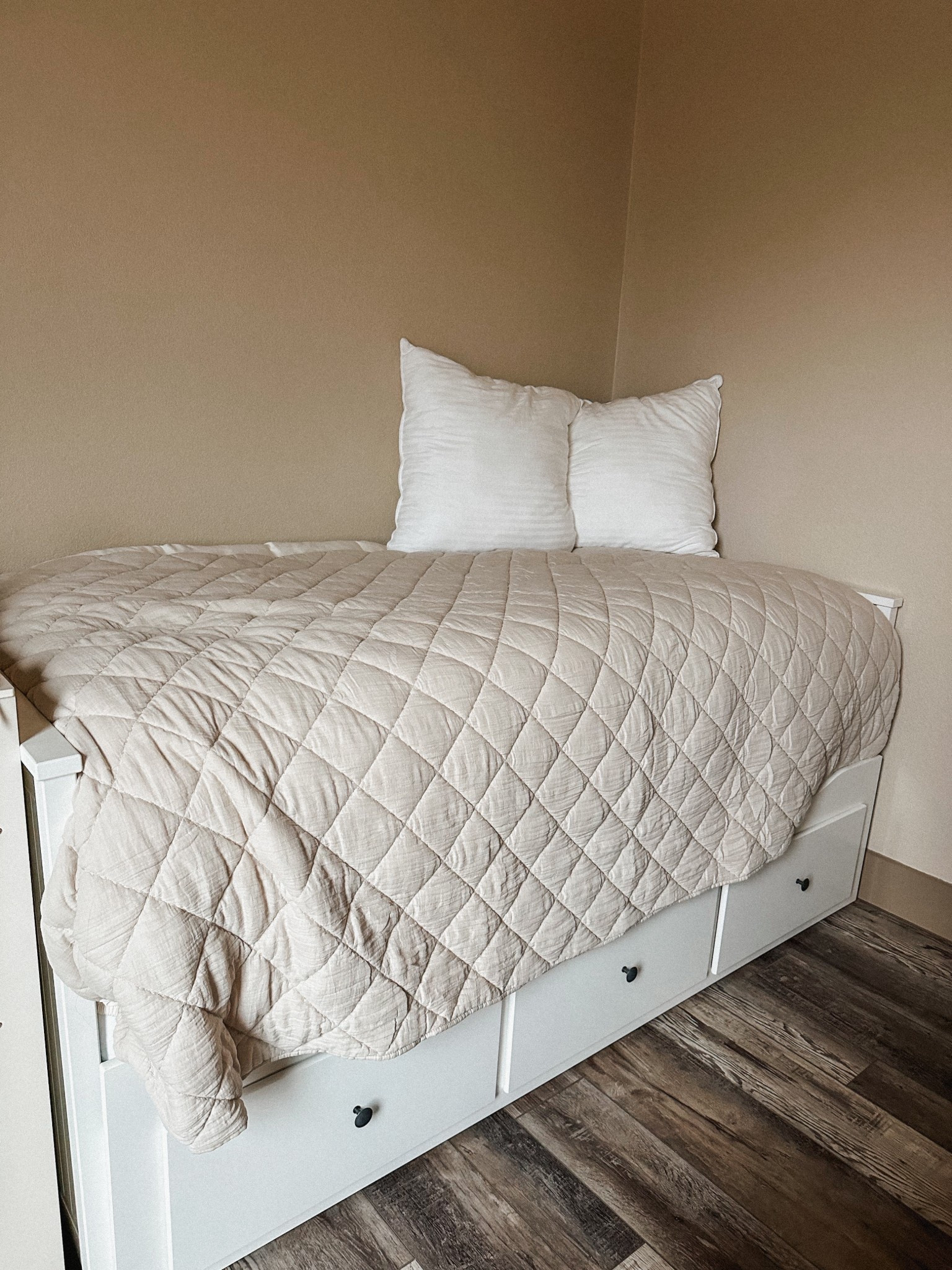 Most functional day bed I’ve found for our playroom/guest room duo!! Bought twin mattresses for better comfort👏🏼

#LTKHome #LTKKids