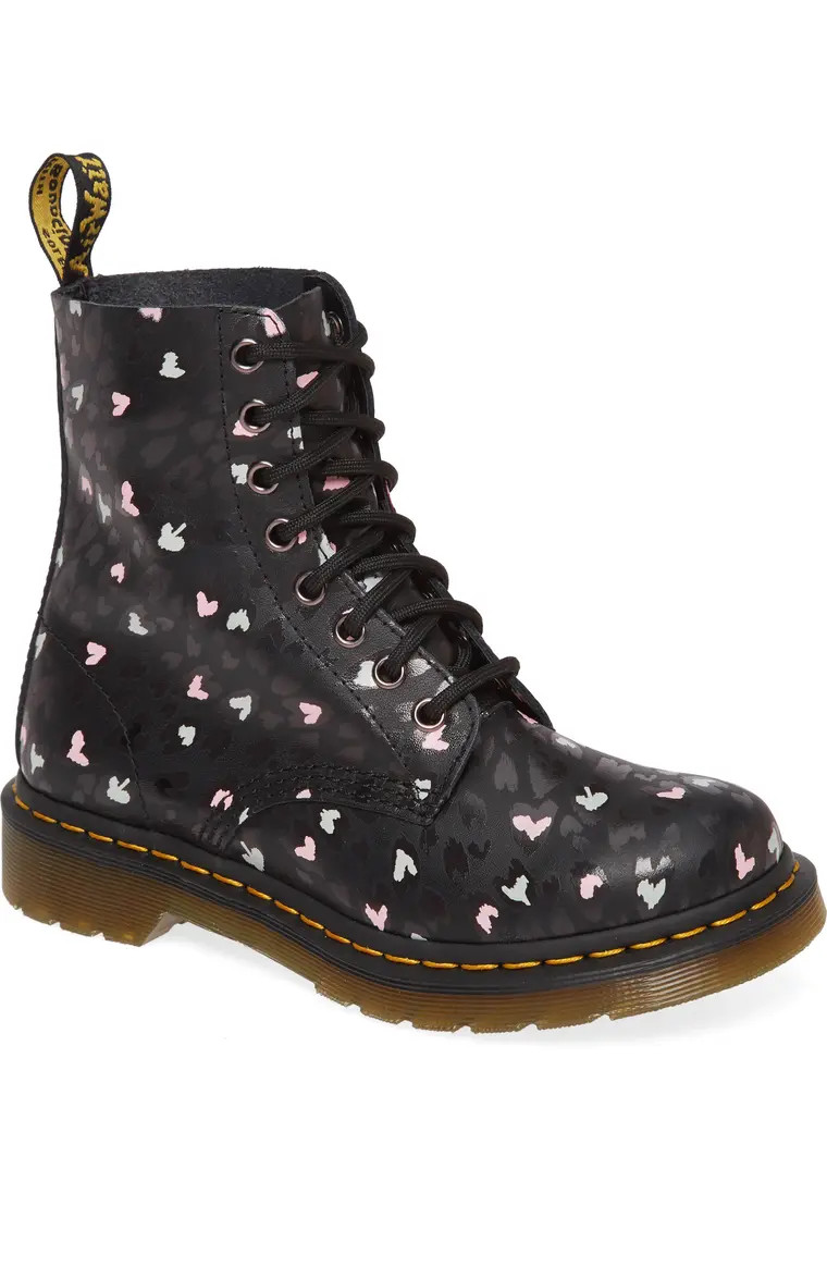 1460 Pascal Hearts Lace-Up Boot | Nordstrom