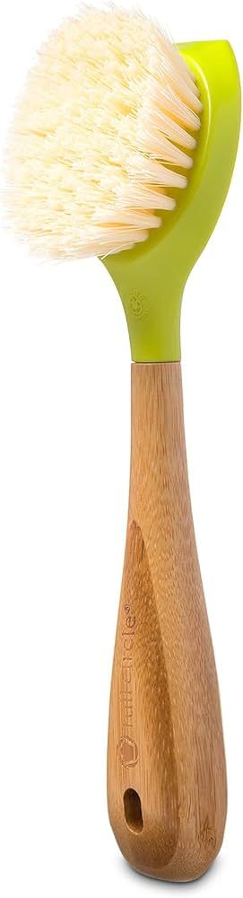 Full Circle Be Good Kitchen Dish Brush with Bamboo Handle – Long Handle Dish Scrubber with Toug... | Amazon (US)