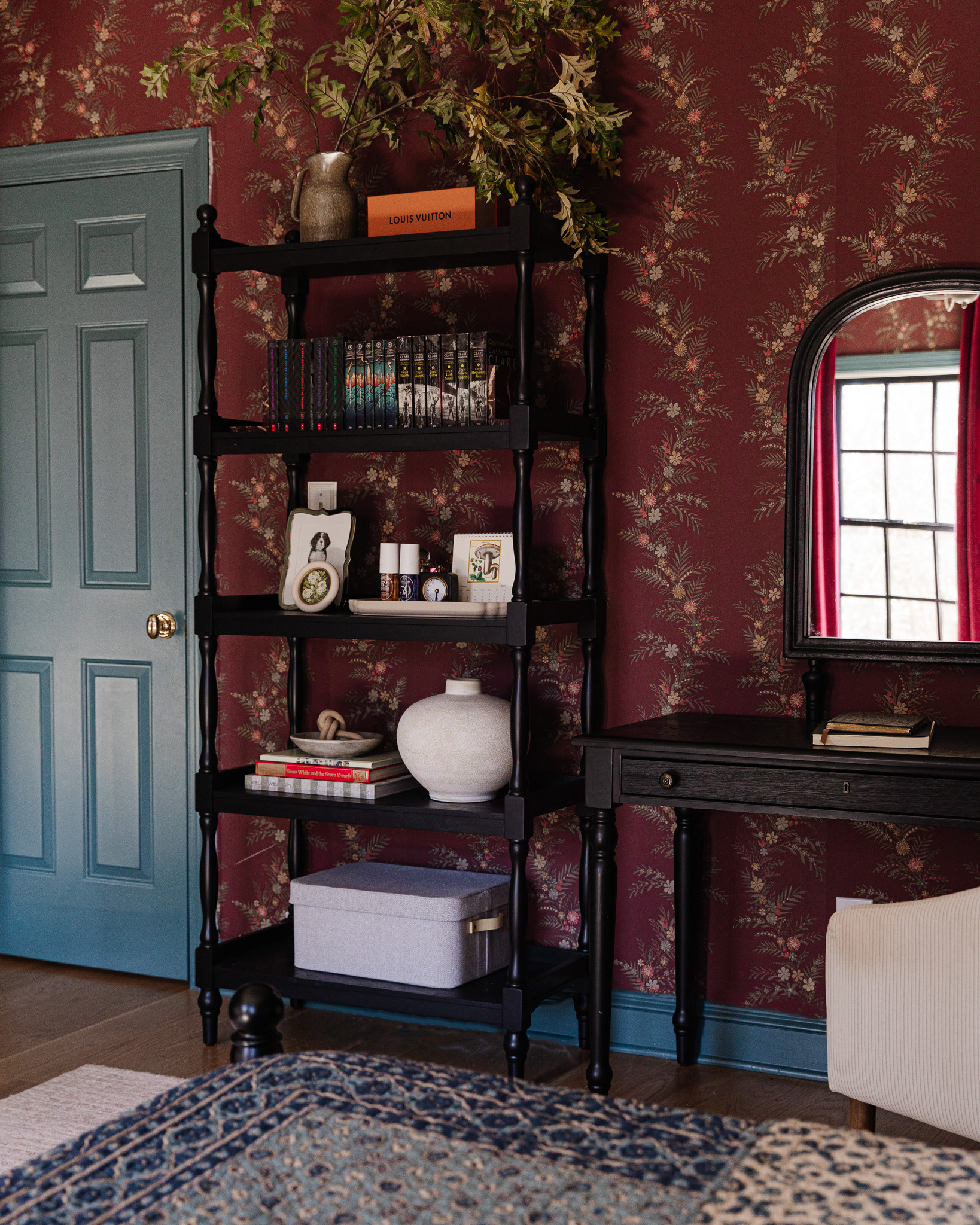 We used pieces from our Pottery Barn collection to create a moody teen bedroom for Greta, complete with a writing desk for homework (that she also uses as a vanity) and a pair of bookcases to display and store her treasures. Linked these pieces along with some others that I'd use in a teen bedroom 🤎

 

#LTKHome #LTKKids