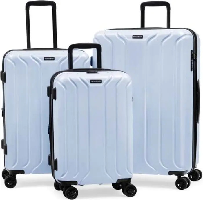 New York Elite Lightweight Expandable 3 Piece spinner Luggage Set  +3 packing cubes | Nordstrom
