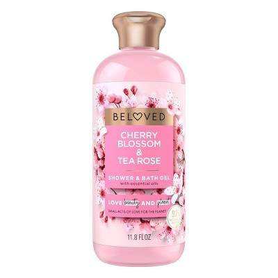 Beloved Cherry Blossom & Tea Rose Shower & Bath Gel 11.8oz | Target