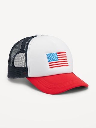 Graphic Trucker Hat | Old Navy (US)