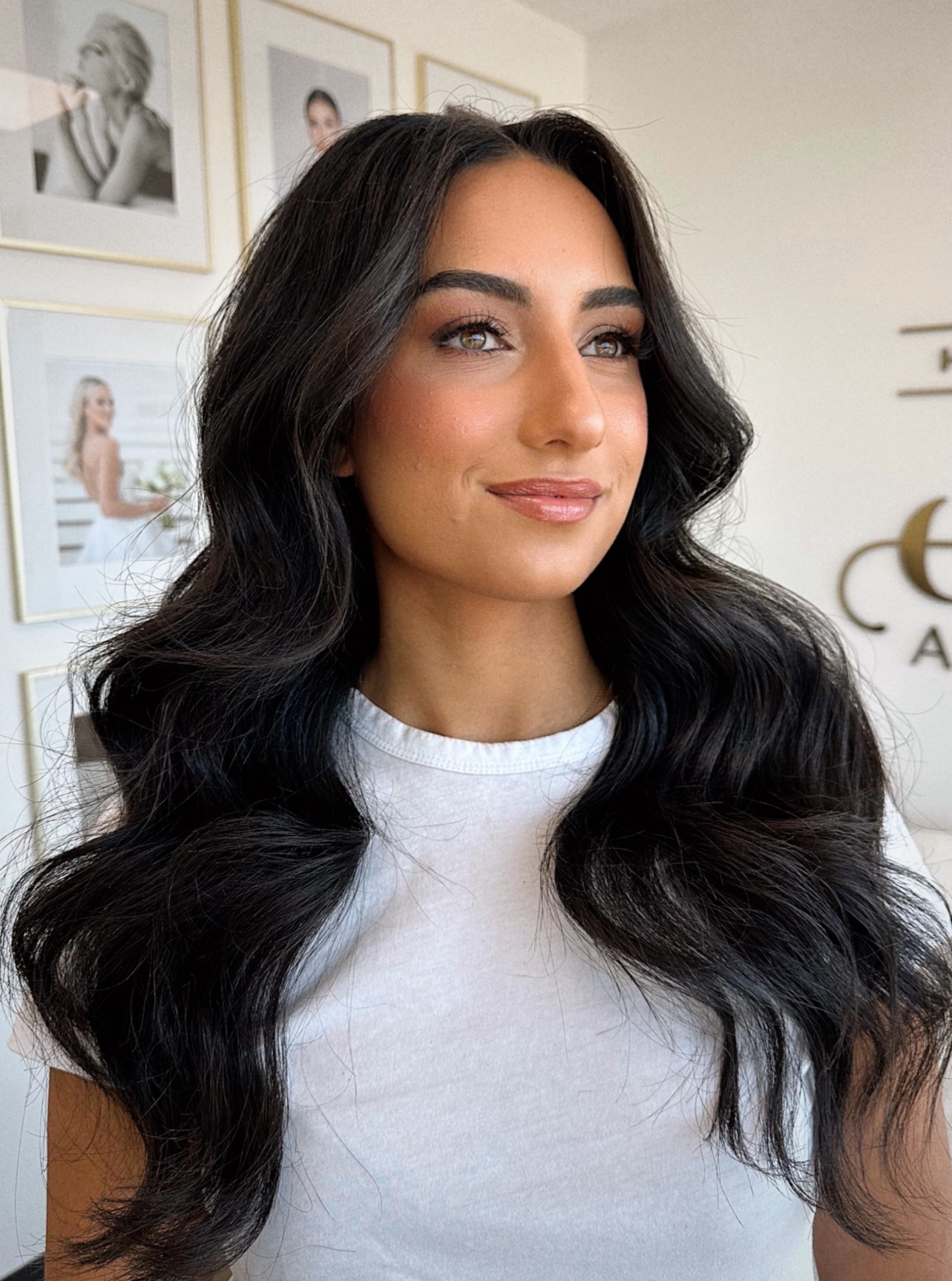 Comment “SHOP” to get all the details of the products used for this hair and makeup look!