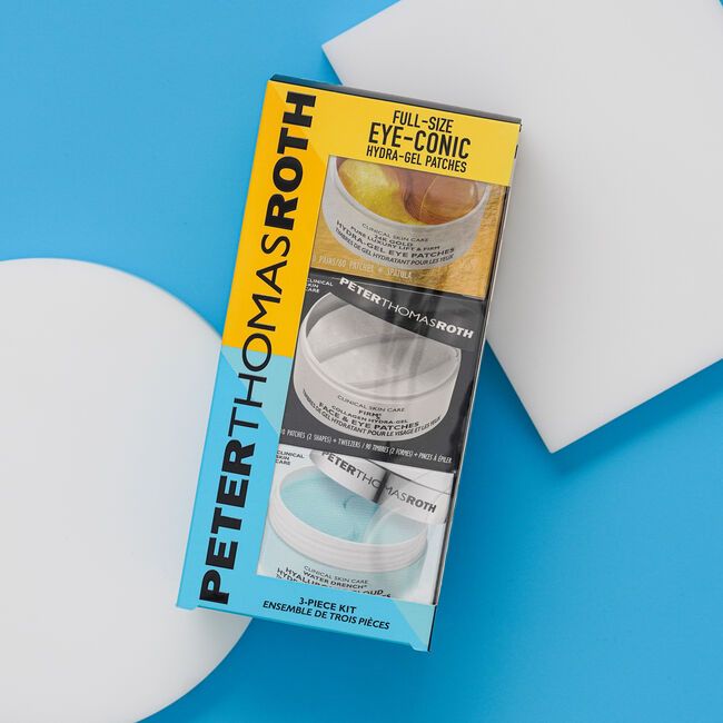 Full-Size Eye-conic Hydra-Gel Patches 3-Piece Kit | Peter Thomas Roth Labs