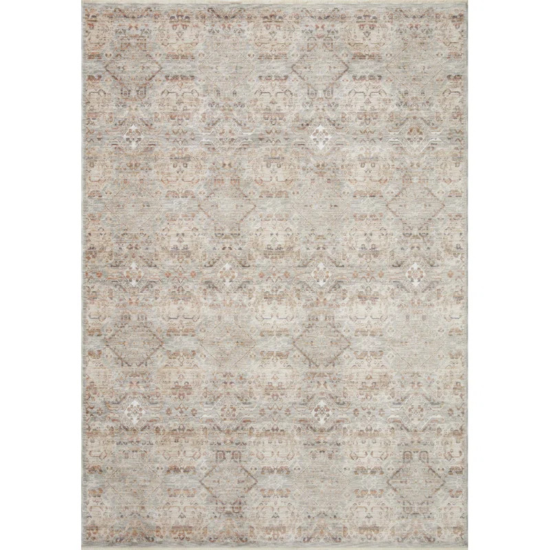 Amber Lewis x Loloi Zuma Silver / Multi Area Rug | Wayfair North America