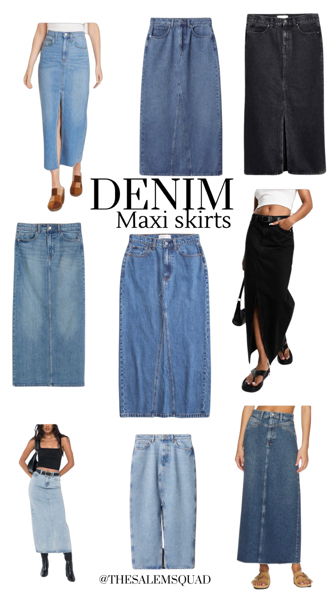 Denim skirt trend 🍂
denim maxi skirts, modest fashion, modest skirts 

#LTKmidsize #LTKSeasonal #LTKstyletip
