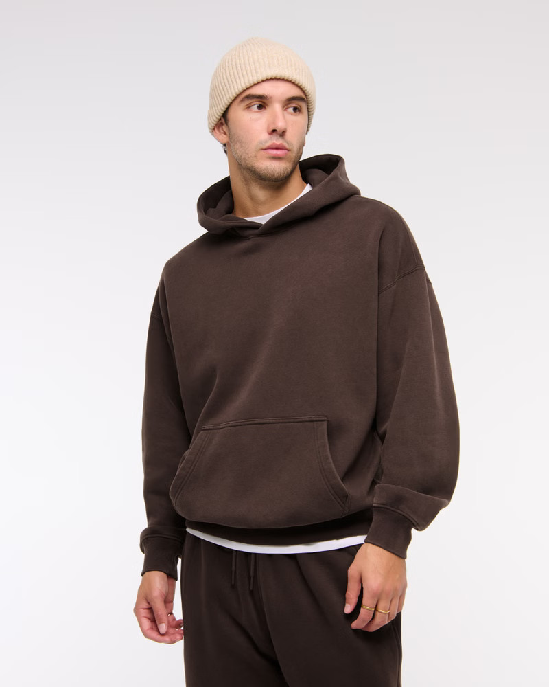 Men's Essential Popover Hoodie | Men's Tops | Abercrombie.com | Abercrombie & Fitch (US)