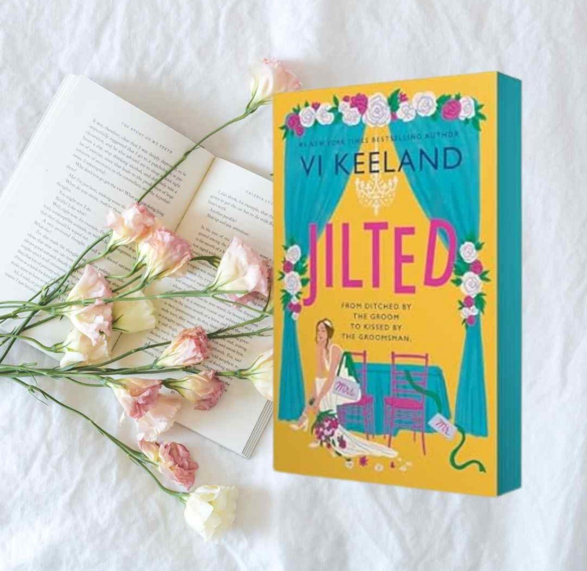 Jilted by Vi Keeland ⭐⭐⭐💫

Thank you @macmillan.audio and #netgalley for my #gifted #audiobook #arc

Pub Date: May 6, 2025
Pages: 272 
Audiobook Length: 8 hours, 45 minutes

Parts of this story I enjoyed and other parts left me questioning why. Why did the spicy scenes feel so raunchy and not in a good way? The storyline of this book was fun. Sloane and Wilder meet at a wedding where Sloane is writing a Wedding Journalism piece. Sloane is dealing with some of her own stuff as she was left at the alter 6 months prior. This felt very 2000’s romcom (think 27 dresses paired with misogynistic views and sex.) I cringed at a lot of the spicy scene’s word choices. Not my style. The number of weddings Wilder attending and Sloane wrote about was a lot. Some of the banter was fun to read and I enjoyed the dual POV and dual narrators in this audiobook. 

#LTKOver40 #LTKSeasonal #LTKFindsUnder50