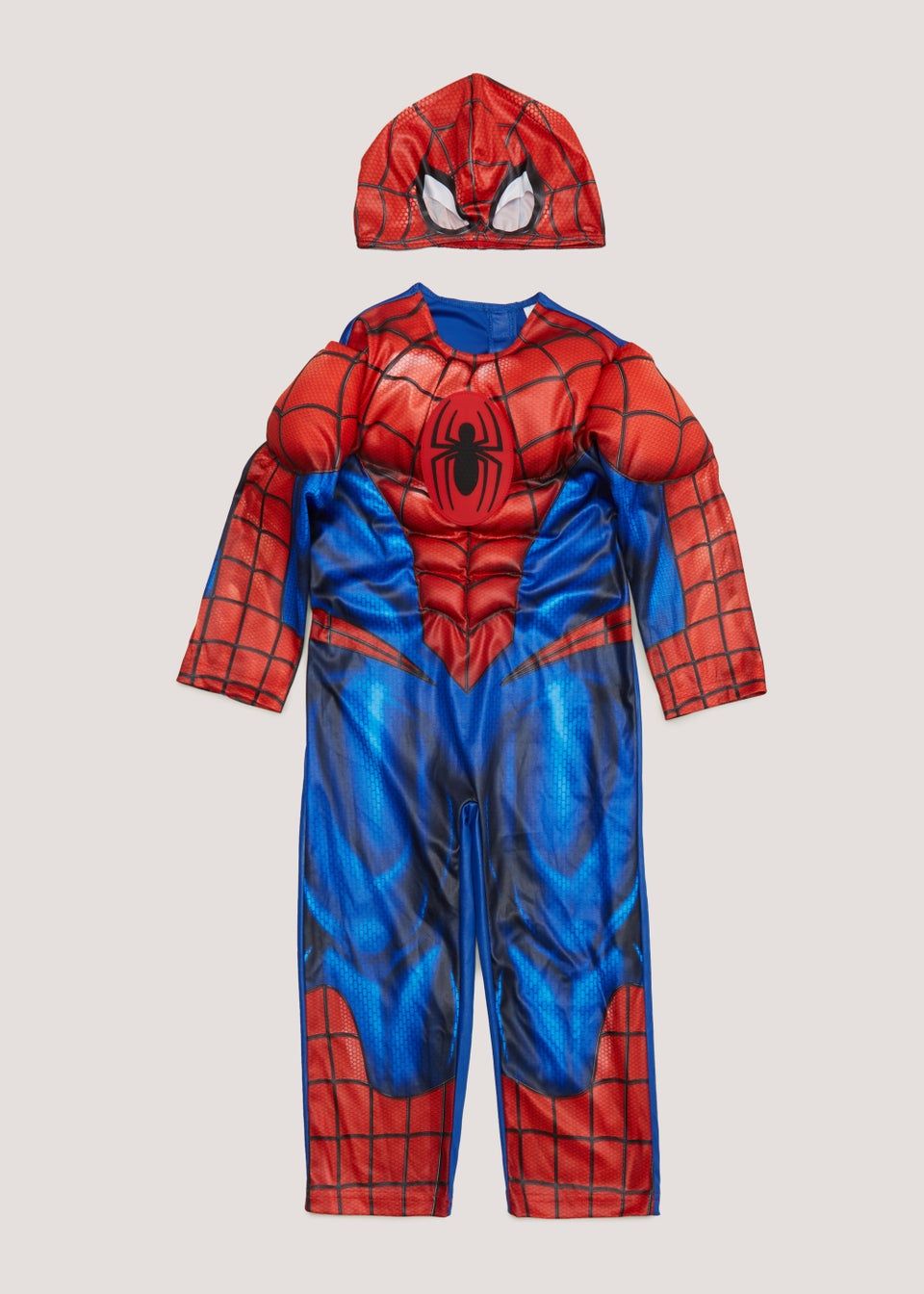 Kids Marvel Blue & Red Spider-Man Fancy Dress Costume (3-9yrs) | Matalan (UK)
