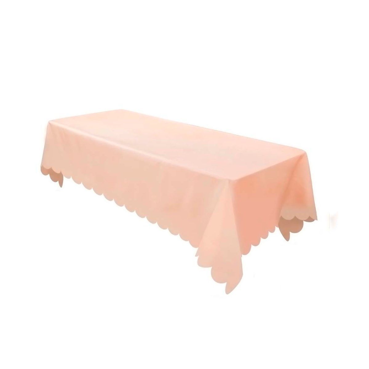 Non Woven Rectangular Table Cover with Scalloped Edges - Spritz™ | Target