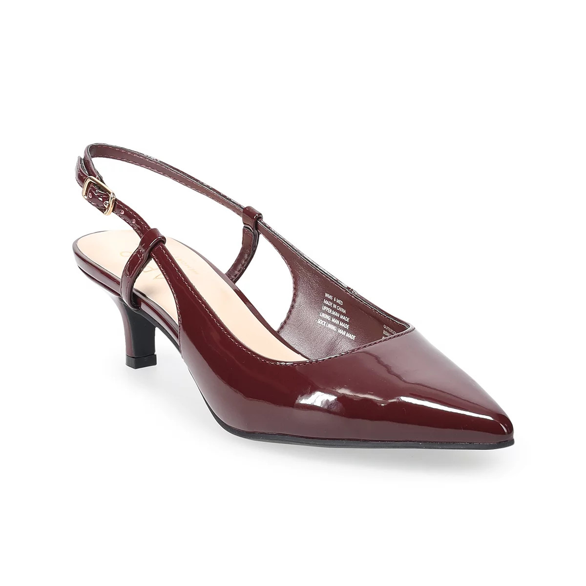 Apt. 9® Keerah Women's Slingback Kitten Heels | Kohl's