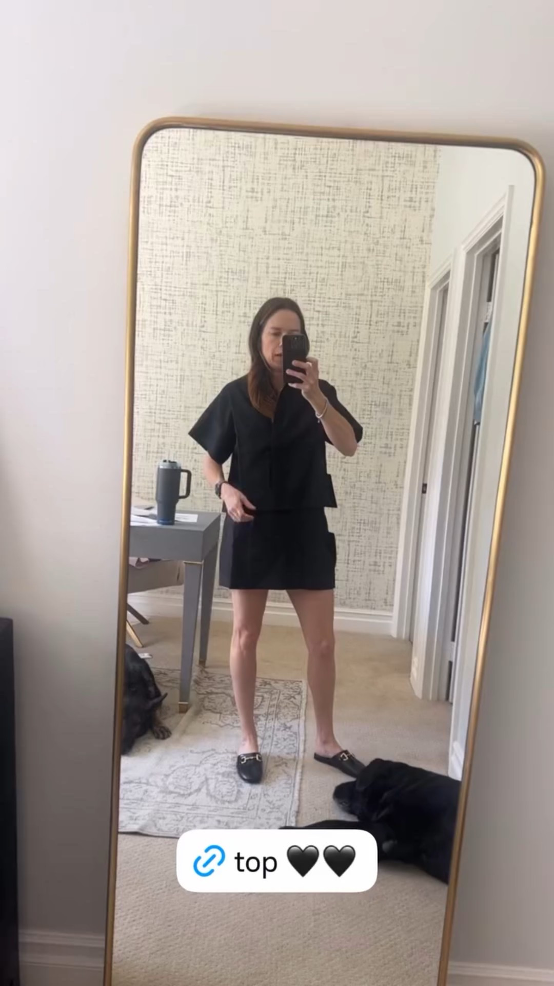 Work wear, work event, black skirt set, Gucci mules, the real real find, Gucci, vintage Gucci, wedding guest, 

#LTKWedding #LTKootd #LTKWorkwear