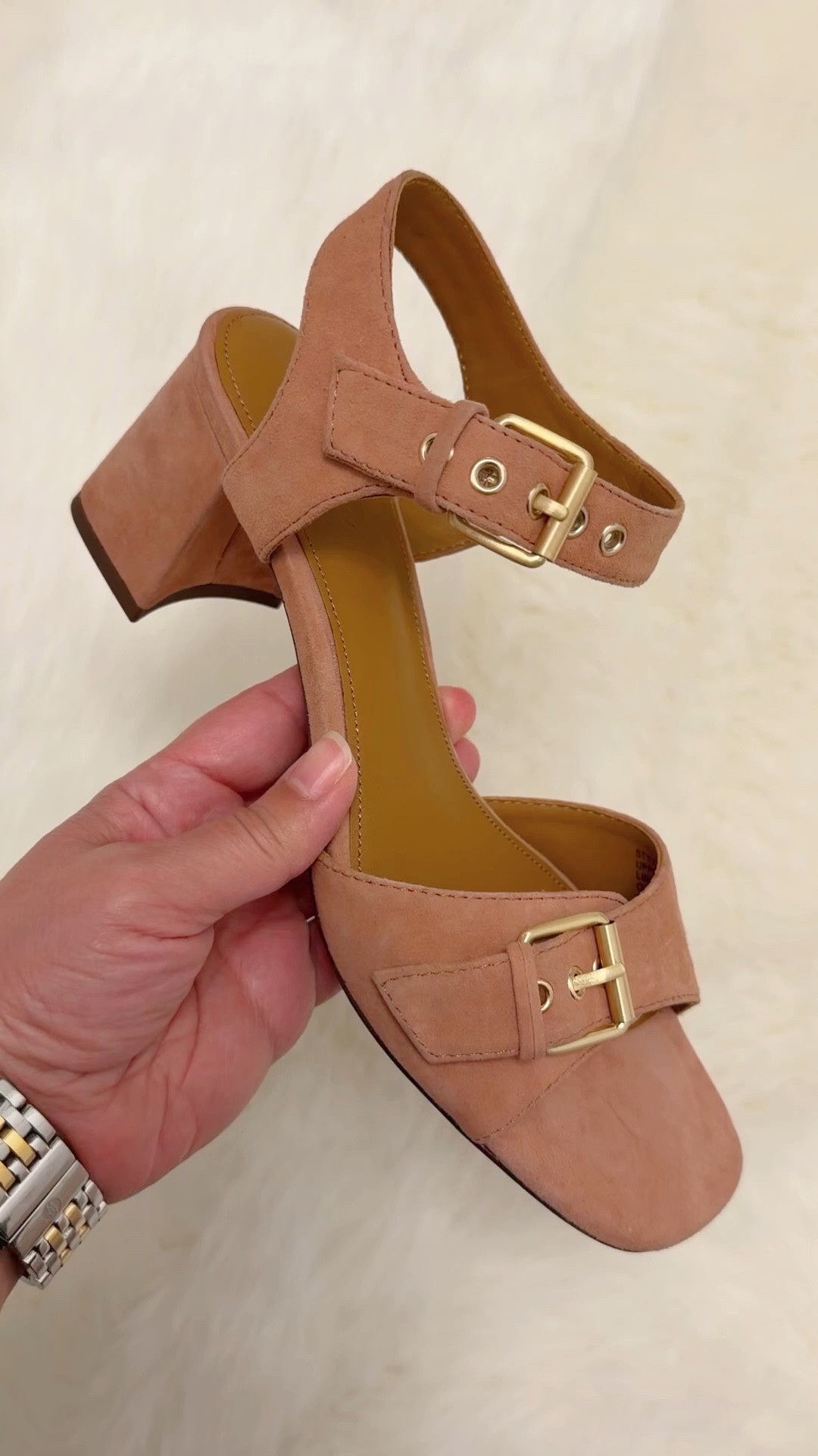 Madewell suede block heel sandals. Perfect for spring and summer outfits 2026.  Such a pretty neutral color that can be worn with everyday outfits and workwear outfits too. 

#LTKSeasonal #LTKOver40 #LTKWorkwear