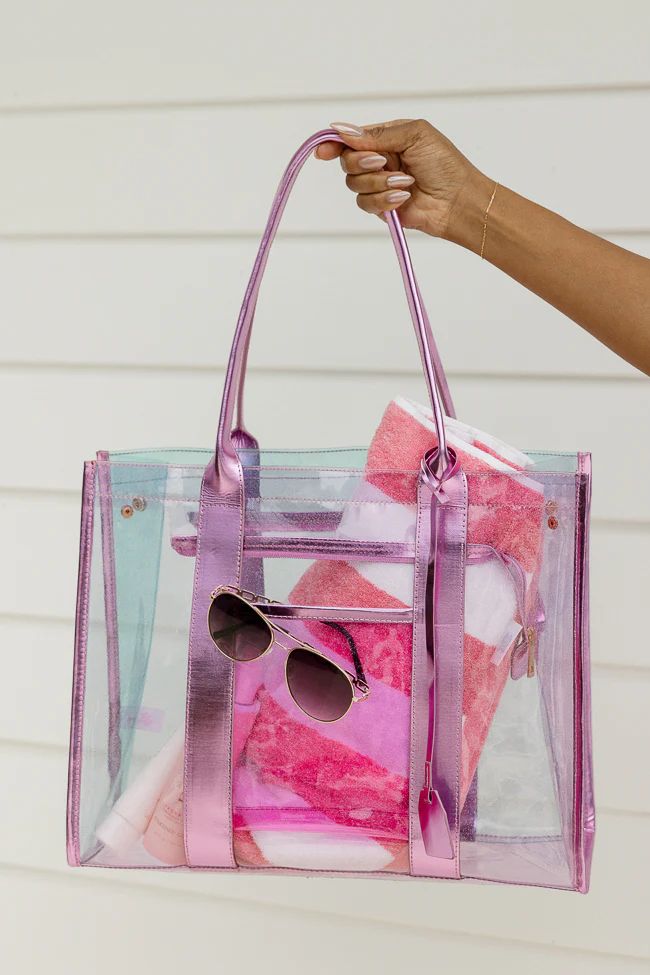 Multicolor Pool Bag SALE | Pink Lily