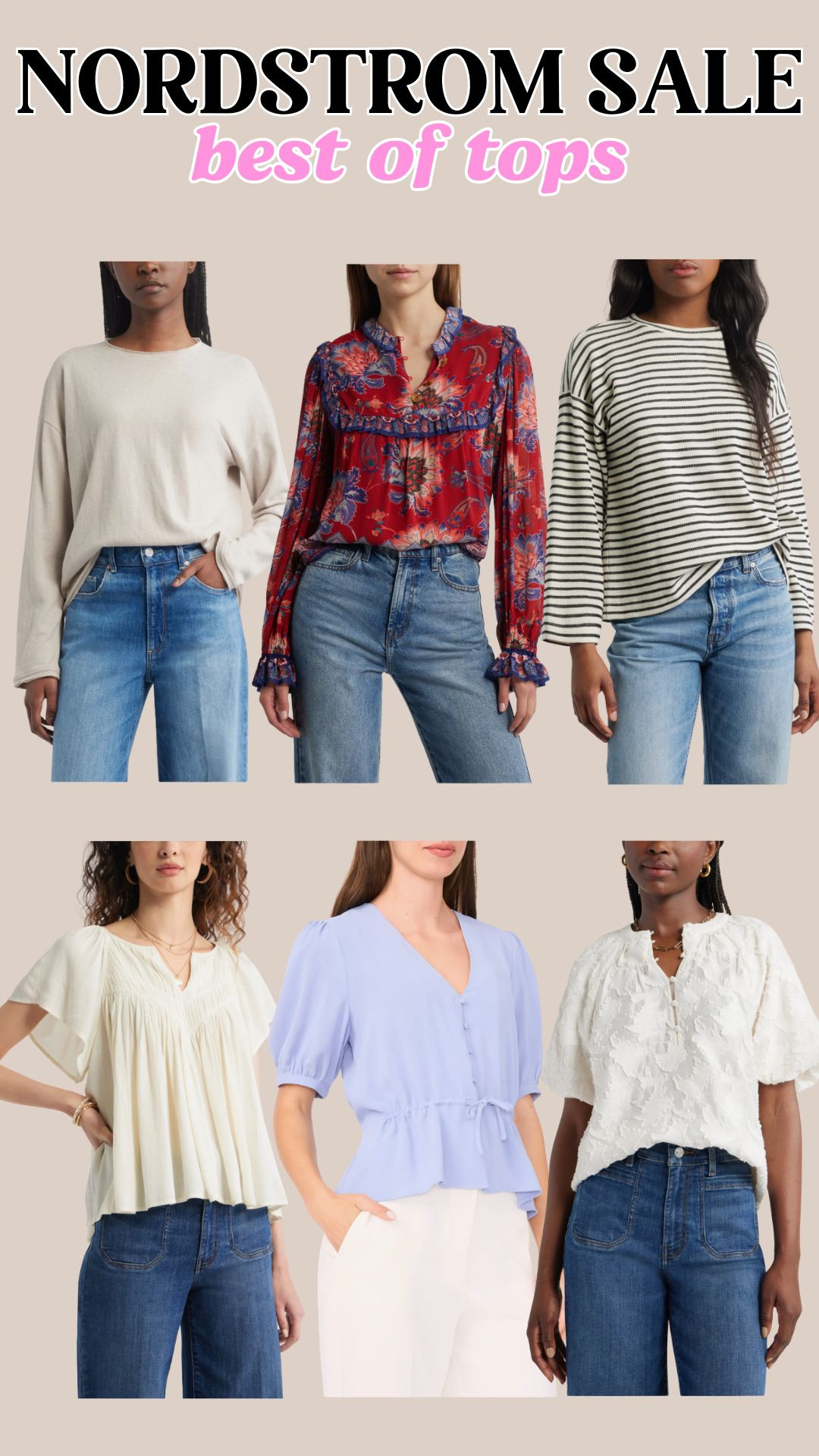 Nordstrom sale - best of tops

#LTKFindsUnder50 #LTKSaleAlert #LTKFindsUnder100