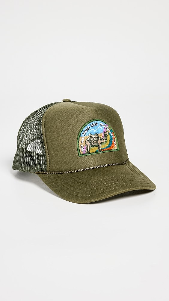 Not All Who Wander Trucker Hat | Shopbop