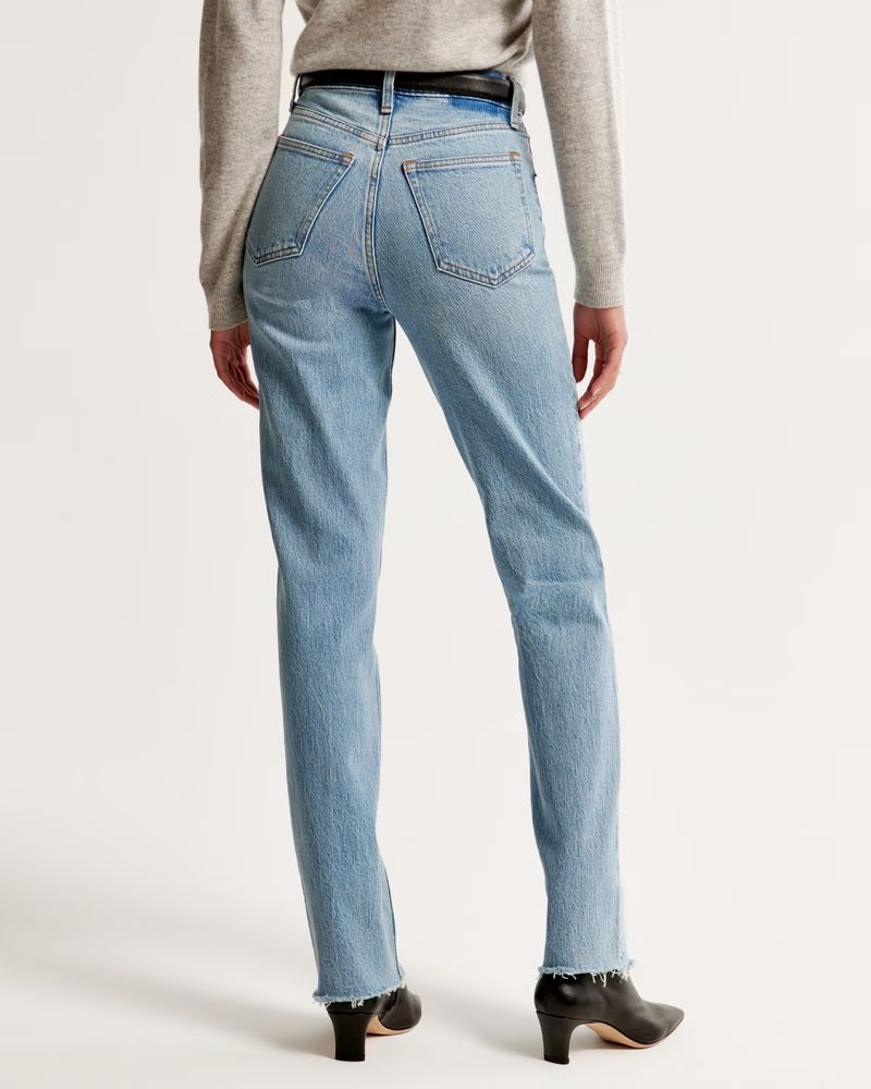 Ultra High Rise 90s Straight Jean | Abercrombie & Fitch (US)