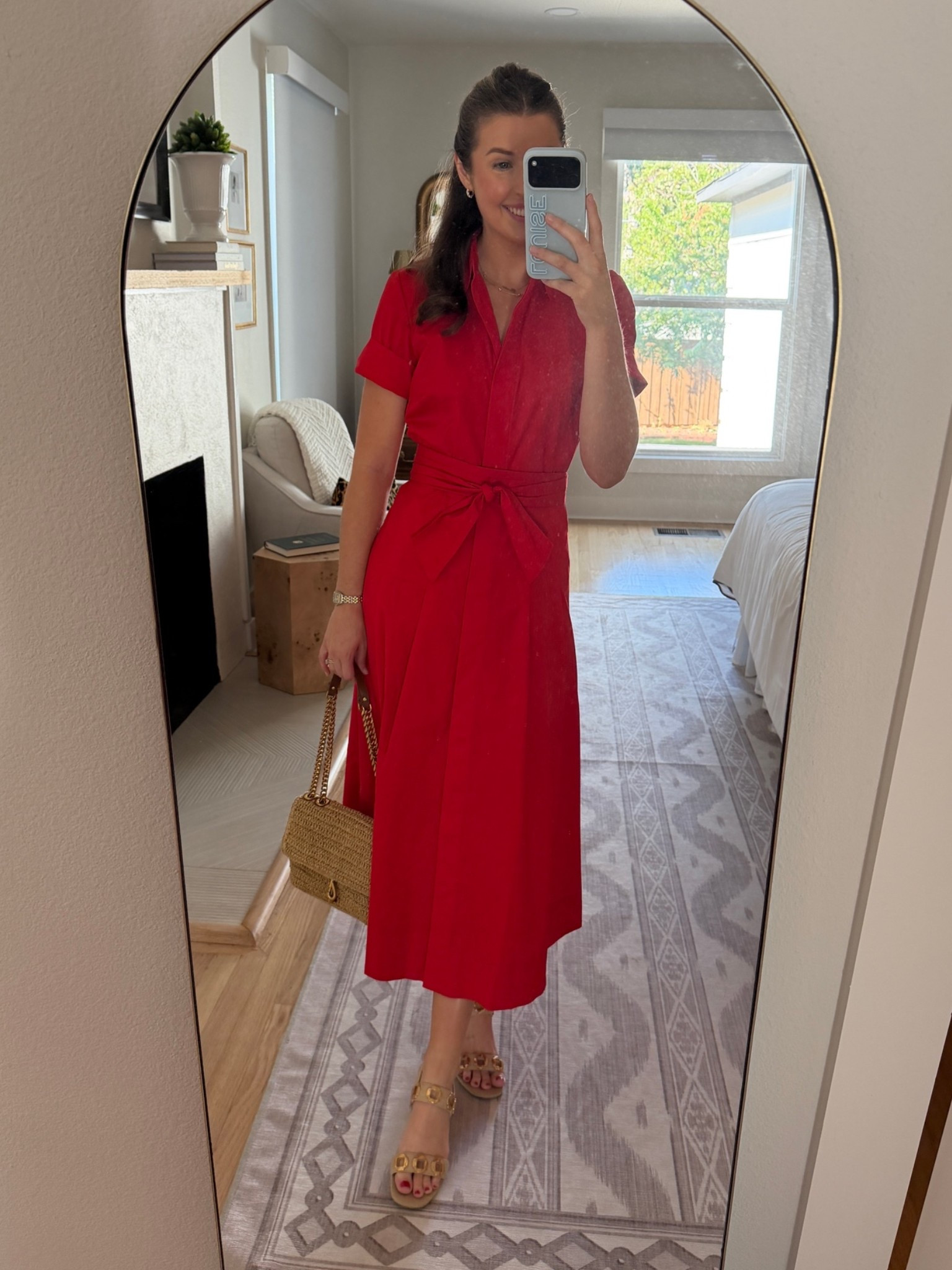 Outfit for church yesterday! Wearing a 2 in dress