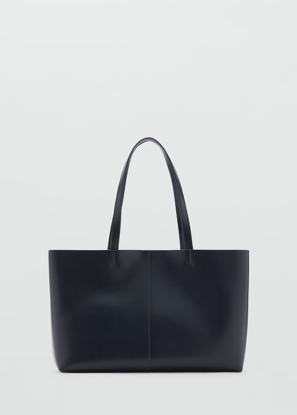 Sac shopper similicuir - Femme | MANGO France métropolitaine | MANGO (FR)