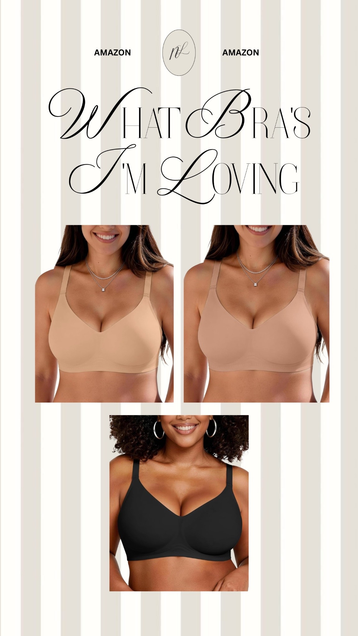 Amazon OEAK Bra’s I’m Loving! It’s seamless and SO comfortable!

#LTKmomlife #LTKgrwm #LTKMothersDay