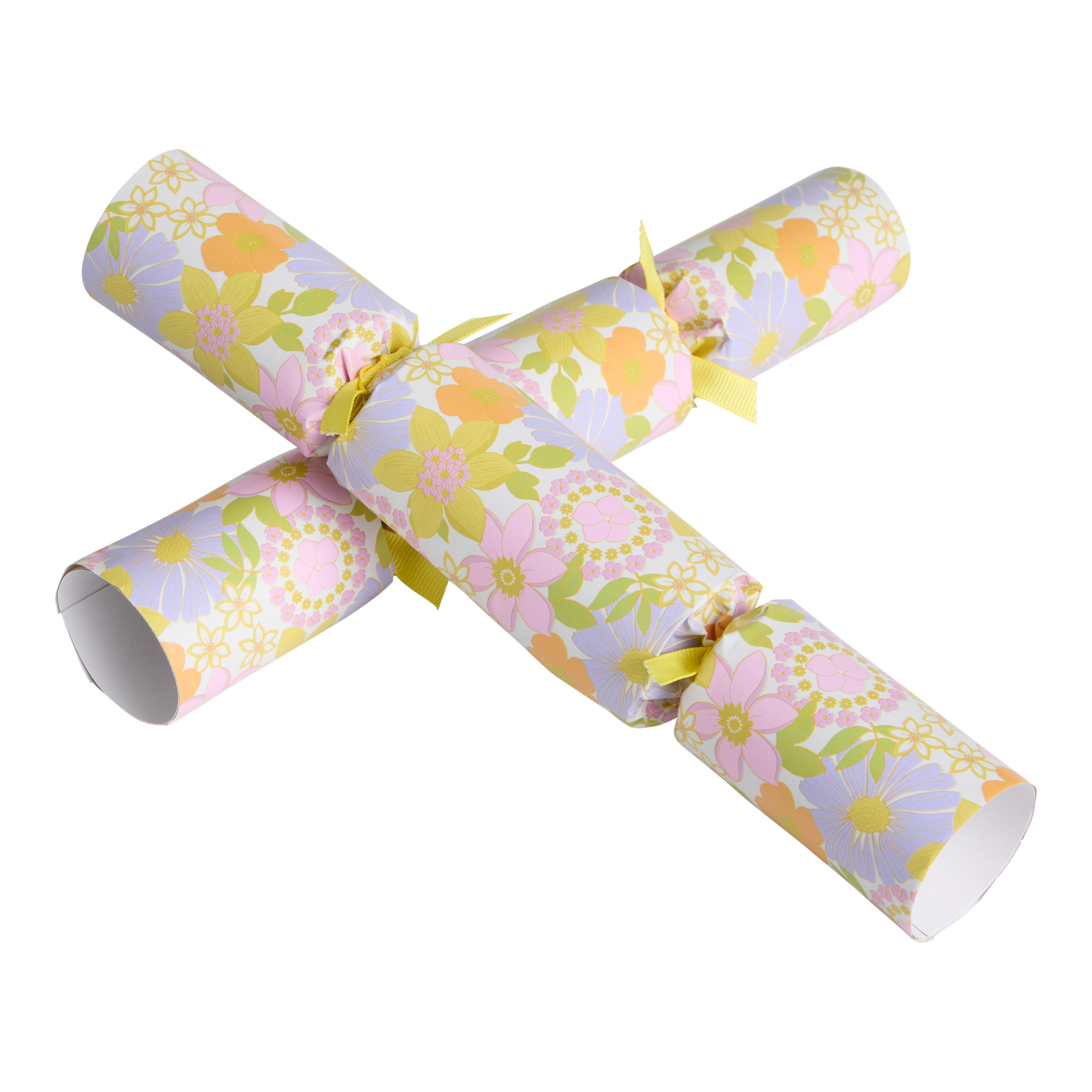 Medium Multicolor Floral Paper Easter Crackers 8 Count | World Market