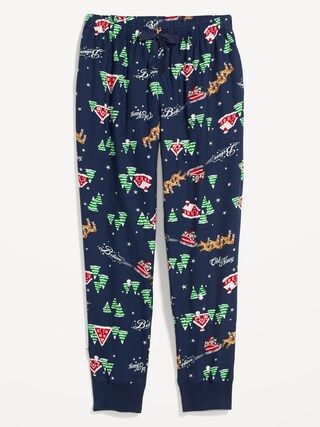 Printed Flannel Jogger Pajama Pants for Women | Old Navy (CA)