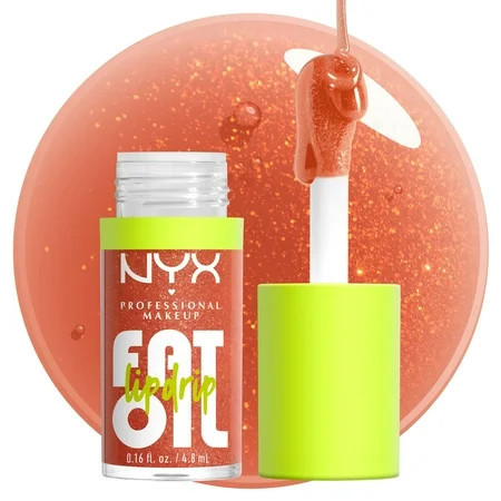 NYX Professional Makeup Fat Oil Lip Drip Hydrating Lip Gloss Follow Back | Walmart (US)
