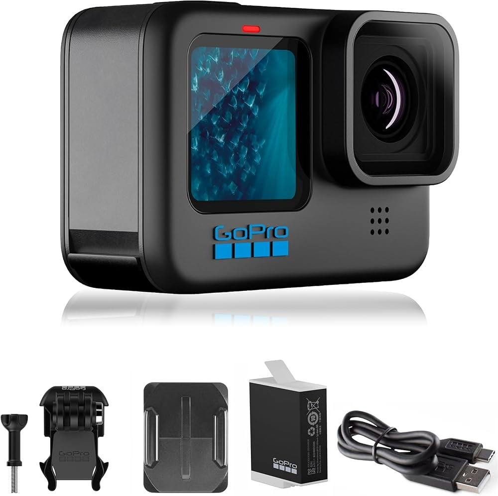 GoPro HERO11 Black – E-Commerce Packaging - Waterproof Action Camera with 5.3K60 Ultra HD Video... | Amazon (US)