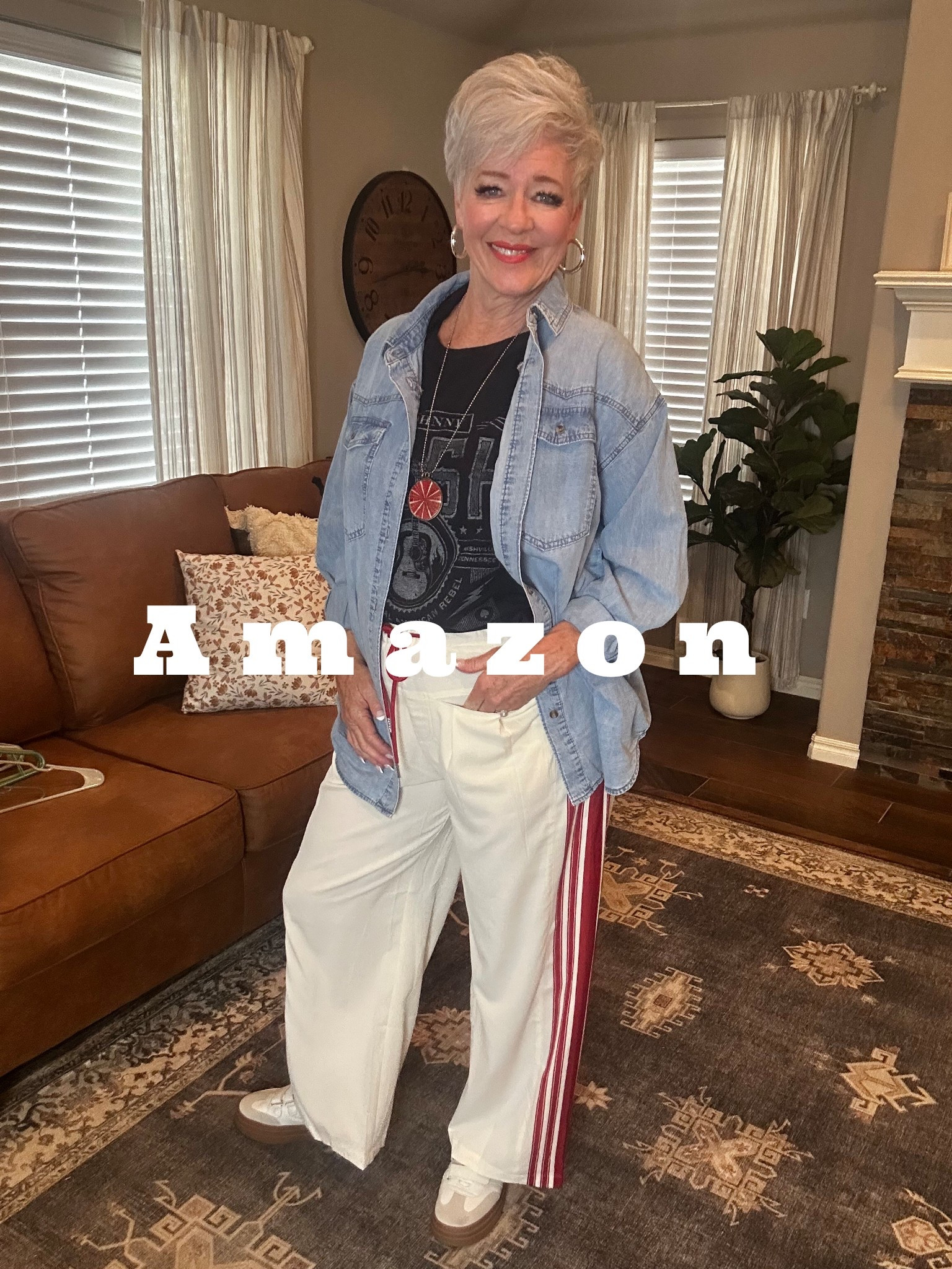 🌞Spring into Style with These Fun Pants! ☀️✨

I love styling these chic, lightweight pants with the bold red stripe! They’re the perfect transition piece as we move from spring to summer—easy, breezy, and effortlessly stylish. They’re  a wardrobe win! ❤️

#SpringStyle #SummerVibes #EffortlessFashion #Shariology 

#LTKTravel #LTKOver40 #LTKFindsUnder50