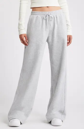 BP. Wide Leg Fleece Pants | Nordstrom | Nordstrom