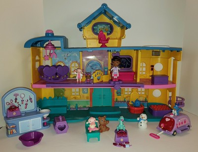 Disney Junior Doc McStuffins Toy Hospital Playset Friends Figure Furniture Lambi | eBay US