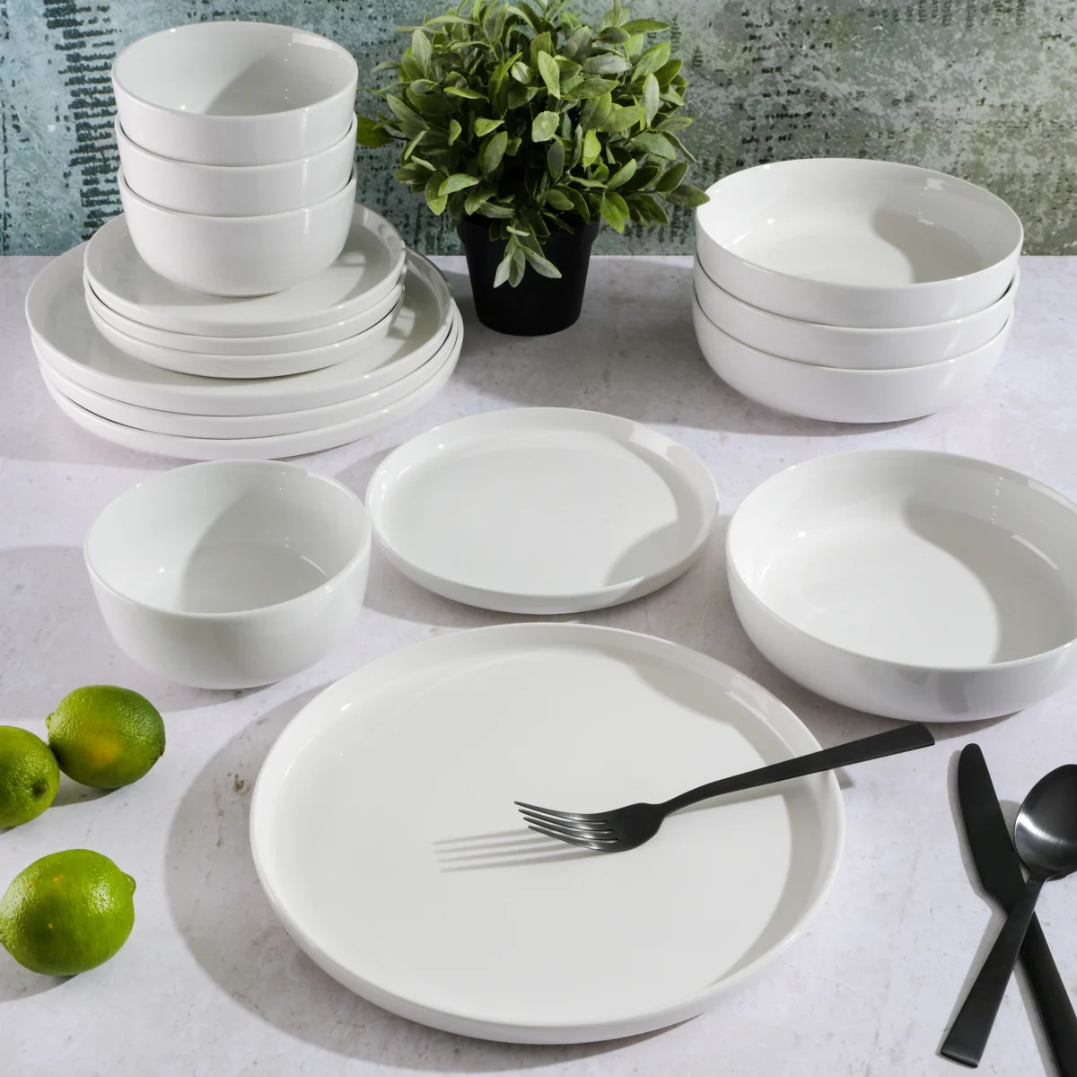 Gibson Home Oslo 16 Piece Dinnerware Set | Wayfair North America