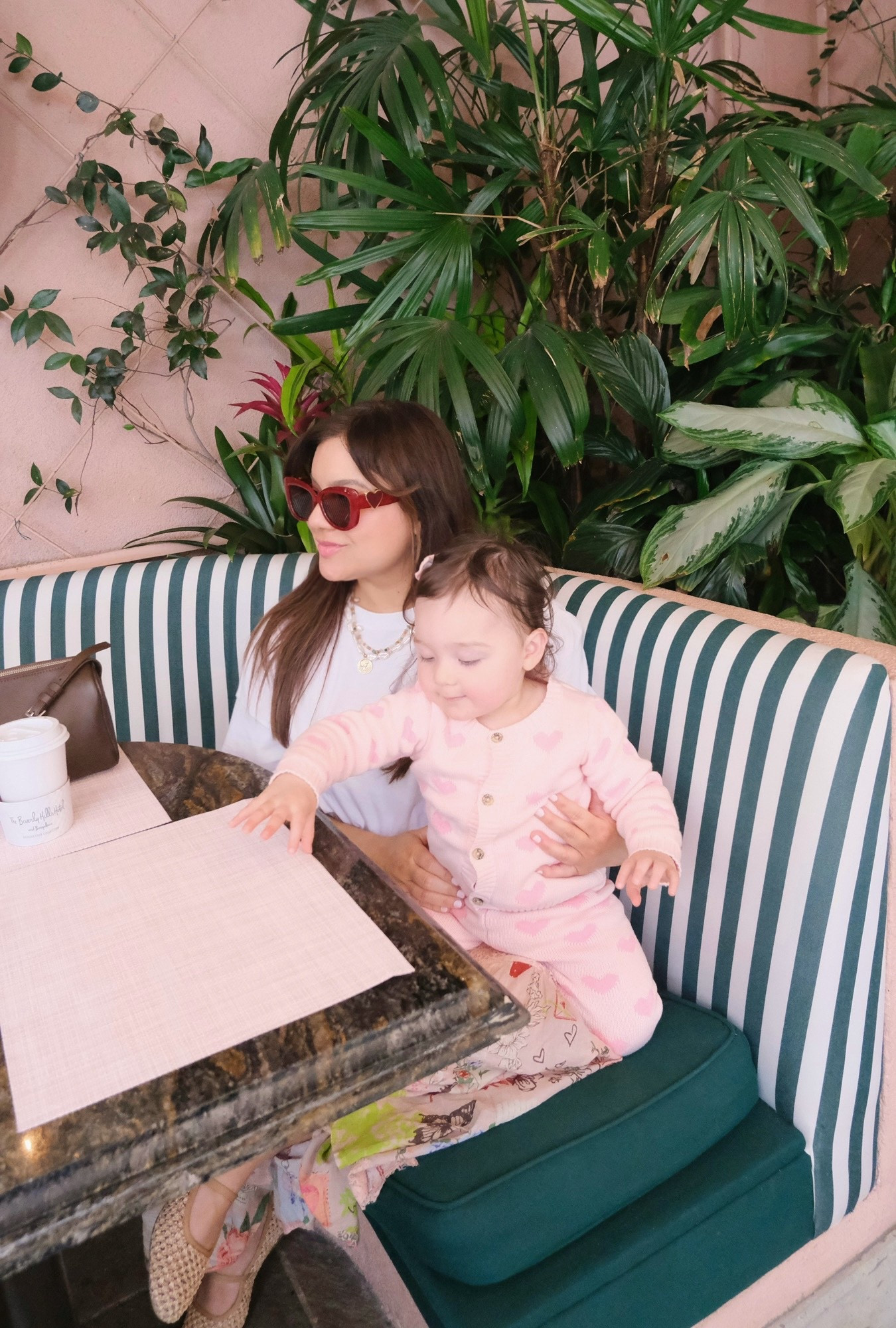 my mini 🩷 #toddleroutfit #mom #ootd 

#LTKmomlife #LTKootd #LTKSpringSale