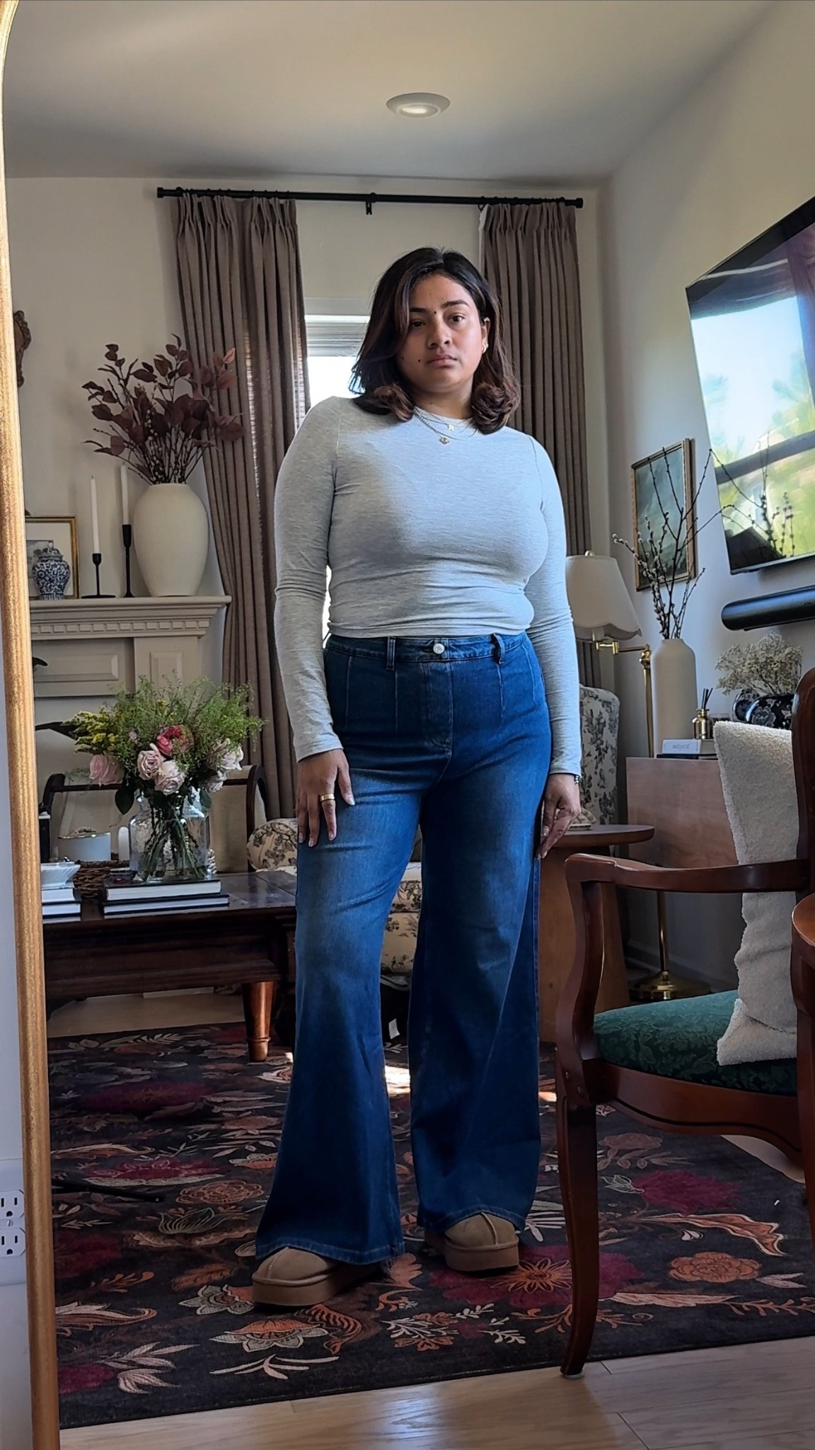 Wide Leg Tummy Control Jeans

#LTKStyleTip #LTKMidsize #LTKGiftGuide
