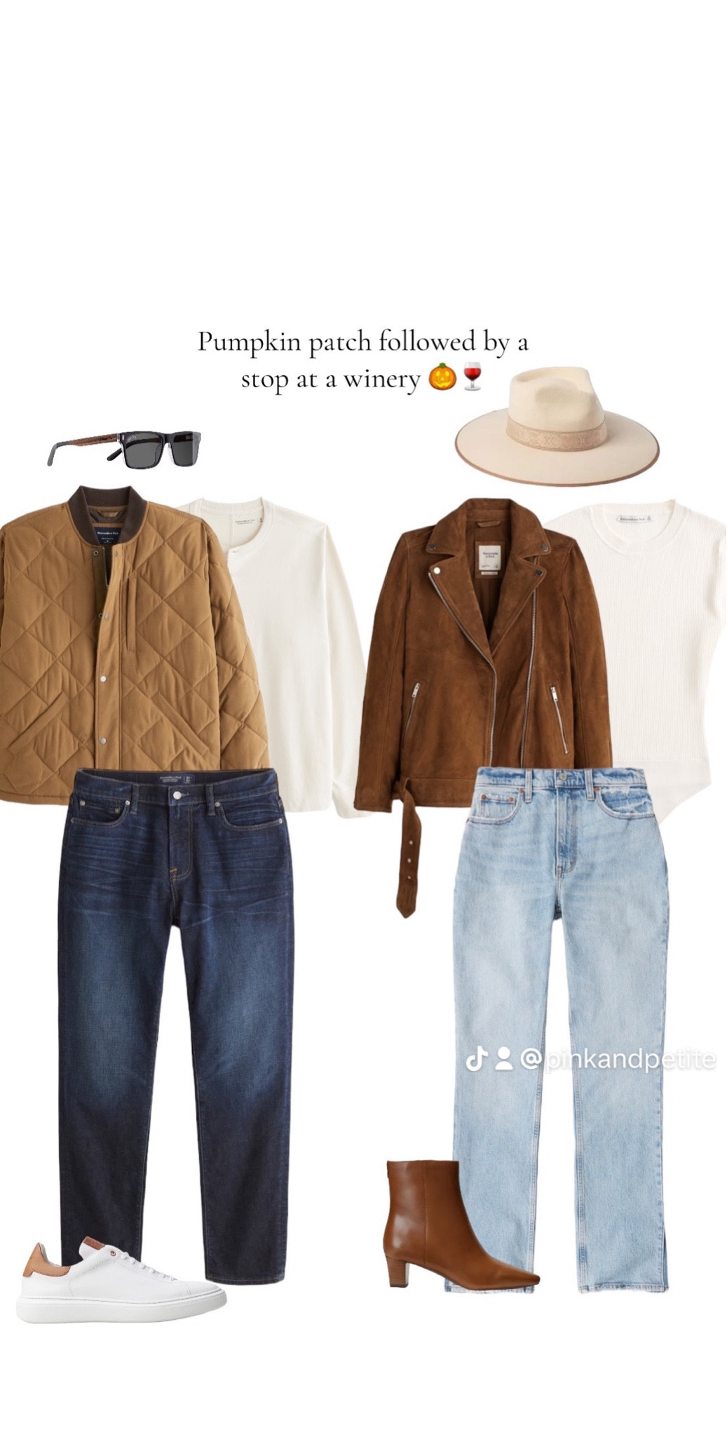 Couples styling

Boots — Ralph Lauren 
Sneakers - house of LRC
Hat - lack of color 

#LTKSale #LTKSeasonal #LTKstyletip