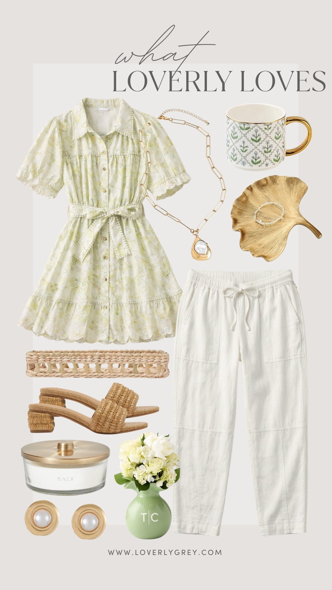 Some current favorites that I have been eyeing this spring! I love sage green and neutrals paired together for a timeless and refreshing feel! The price point on these items are so good. 

Loverly grey, spring wardrobe home favorites,affordable home finds, sage green style, gold jewelry favorites, Target Walmart finds 

#LTKHome #LTKSeasonal