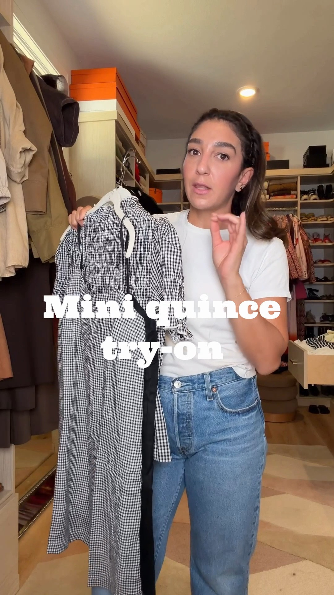 Quick Quince try on! Everything under $60